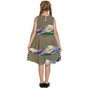 Surreal Art Psychadelic Mountain Kids  Frill Swing Dress View4