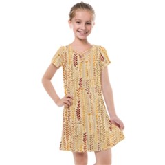 Autumn Nature Fall Kids  Cross Web Dress by pakminggu