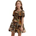 House Mushrooms Kids  Short Sleeve Dolly Dress View2