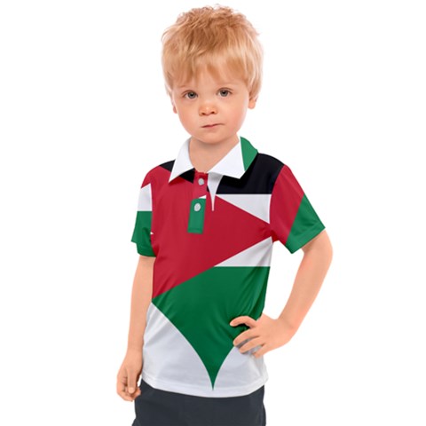 Heart-love-affection-jordan Kids  Polo T-shirt by Bedest