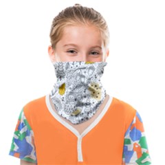 Doodle Seamless Pattern With Autumn Elements Face Covering Bandana (kids) by pakminggu