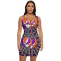 Gratefuldead Grateful Dead Pattern Draped Bodycon Dress View1