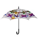 Mathematics Formula Physics School Hook Handle Umbrellas (Medium) View3