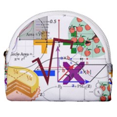 Mathematics Formula Physics School Horseshoe Style Canvas Pouch by Bedest