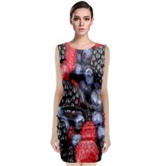 Berries-01 Classic Sleeveless Midi Dress by nateshop