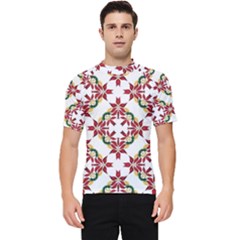 Christmas-wallpaper-background Men s Short Sleeve Rash Guard by Bedest