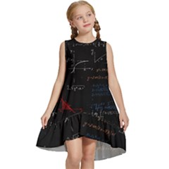 Math Mathematics Pattern Kids  Frill Swing Dress by pakminggu