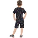 Mathematics  Physics Maths Math Pattern Kids  T-Shirt and Shorts Set View2