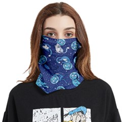 Cat Spacesuit Space Suit Astronauts Face Covering Bandana (two Sides) by pakminggu