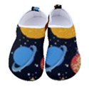 Circle Illustration Space Art Cute Pattern Women s Sock-Style Water Shoes View1