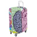 Brain-heart-balance-emotion Luggage Cover (Medium) View2