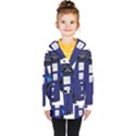 Tardis-doctor-who Kids  Double Breasted Button Coat View1