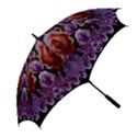 Night So Peaceful In The World Of Roses Golf Umbrellas View2