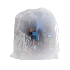 New York City Drawstring Pouch (2xl) by Sarkoni