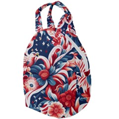 America Pattern Travel Backpack by Valentinaart