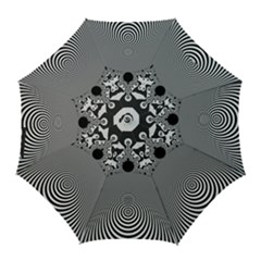 Pattern Illusion Fractal Mandelbrot Golf Umbrellas by Bangk1t