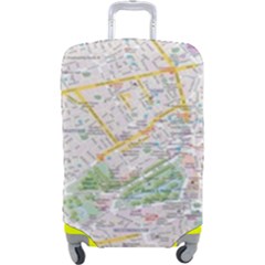 London City Map Luggage Cover (large) by Bedest