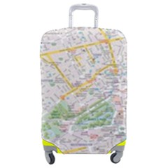 London City Map Luggage Cover (medium) by Bedest