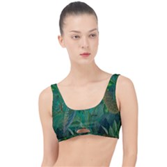 Peacock Paradise Jungle The Little Details Bikini Top by Bedest