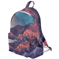 Adventure Psychedelic Mountain The Plain Backpack by Ndabl3x