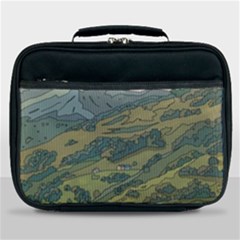 Anime Scenery Drawing Sky Landscape Cloud Cartoon Lunch Bag by Sarkoni