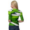 Golf Course Par Green Quarter Sleeve Raglan T-Shirt View2