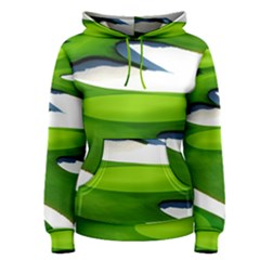 Golf Course Par Green Women s Pullover Hoodie by Sarkoni