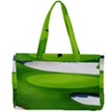 Golf Course Par Green Canvas Work Bag View2