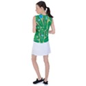 Golf Course Par Golf Course Green Women s Sleeveless Sports Top View2