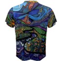 Psychedelic Landscape Men s Cotton T-Shirt View2