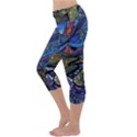 Psychedelic Landscape Capri Yoga Leggings View2