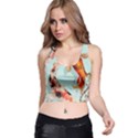 Koi Fish Racer Back Crop Top View1