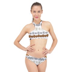 Halloween Holidays High Neck Bikini Set by Sarkoni