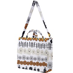 Halloween Holidays Square Shoulder Tote Bag by Sarkoni