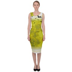 Happy Halloween Sleeveless Pencil Dress by Sarkoni