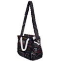 Daft Punk Boombox Rope Handles Shoulder Strap Bag View1