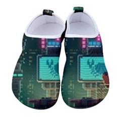 Video Game Pixel Art Women s Sock-style Water Shoes by Sarkoni