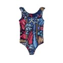 Japan Art Aesthetic Kids  Frill Swimsuit View1