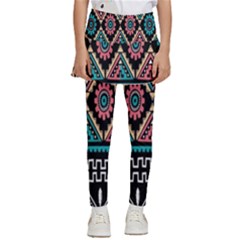 Aztec Wallpaper Kids  Skirted Pants by nateshop