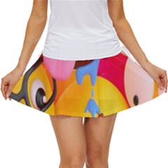 Emojis, Emoji, Hd Phone Wallpaper Women s Skort by nateshop