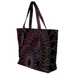 Mandala   Lockscreen , Aztec Zip Up Canvas Bag by nateshop