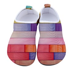 Rainbow Wood Kids  Sock-style Water Shoes by zappwaits