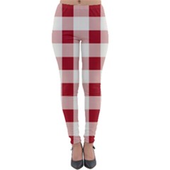 Gingham - 4096x4096px - 300dpi14 Lightweight Velour Leggings by EvgeniaEsenina