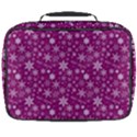 Purple Christmas Pattern Full Print Lunch Bag View2