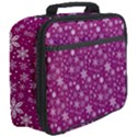 Purple Christmas Pattern Full Print Lunch Bag View3