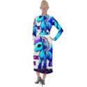 PINKIE PIE  Velvet Maxi Wrap Dress View2