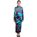 Aesthetic art  Turtleneck Maxi Dress View1