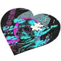 Aesthetic art  Wooden Puzzle Heart View2