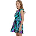 Aesthetic art  Kids  One Shoulder Party Dress View3