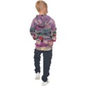 Abstract Flowers  Kids  Hooded Pullover View2